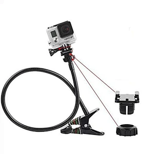 Metal long bending clip frame shooting bracket holder for sports camera clips hero5/4/3+
