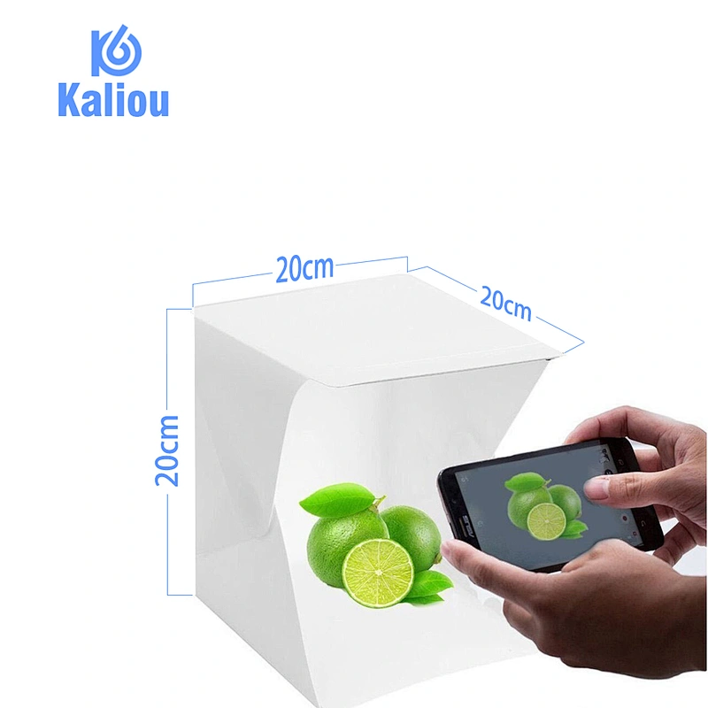 Kaliou Factory Price Portable Folding Photography Studio Photo Box Photo Studio Accessories with Black White Background Tent