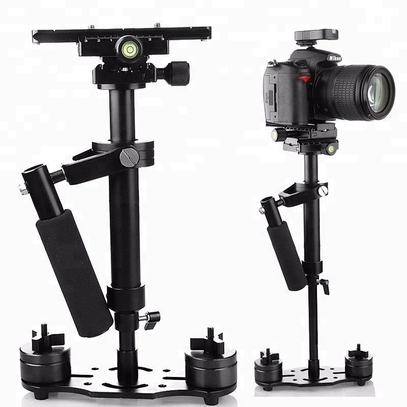 Chinese supplier Professional Black Adjustable Camera Stand Steadicam Handheld Gyro DSLR Gimbal S40 Stabilizer Video Handle