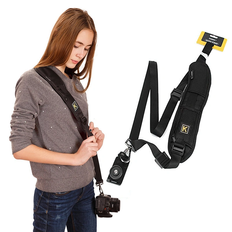 Kaliou Quick Rapid Carry Speed Sling Strap For Dslr Camera 7D 5D Mark II D800 A77 5D Mark III 60D Camera Accessories