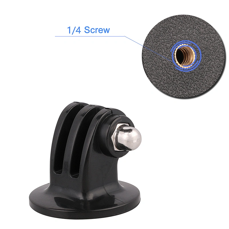 Kaliou Kaliou Tripod Mount Monopod Adapter for Go pro 7 6 5 4 3+ 3 2 1 SJ4000 SJ5000 XiaomiYi Action Camera Accesseries kits