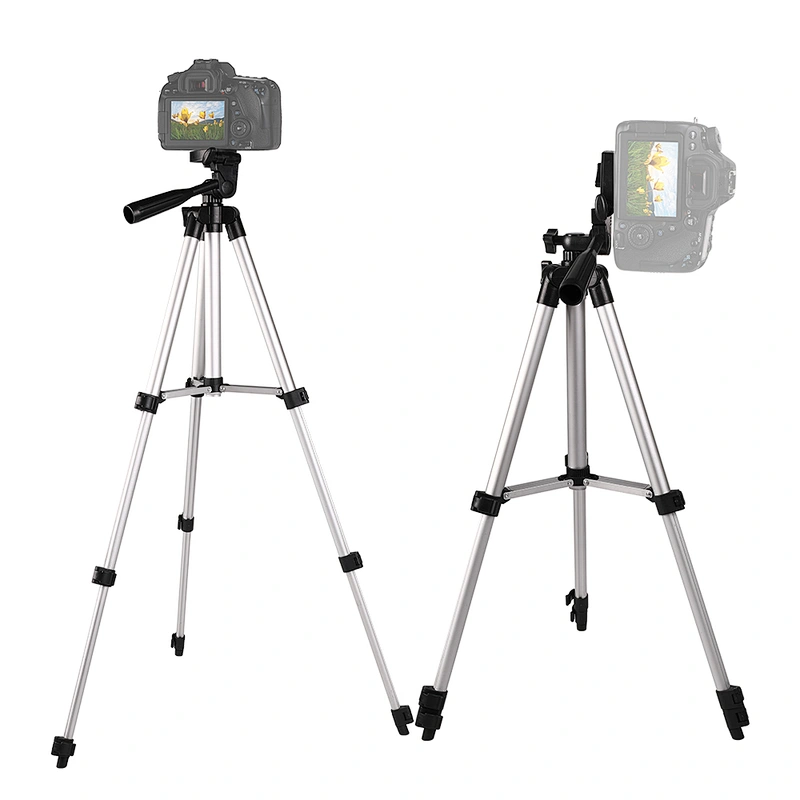 Kaliou 3 in 1 Aluminum Light Weight Camera Tripod 3110 Tripod Stand for SmartPhone Canons with U Clip Holder BT Remote Shutter