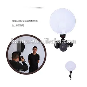 Kaliou Best Selling Universal Photography 40/30cm Universal Round Style Flash Folding Soft Box Diffuser for Cameras
