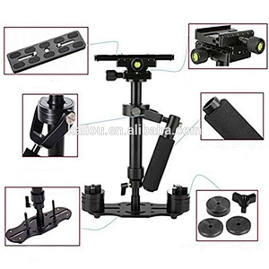 Kaliou s40 40cm aluminum alloy camera dslr video stabilizer with 360 degree rotation