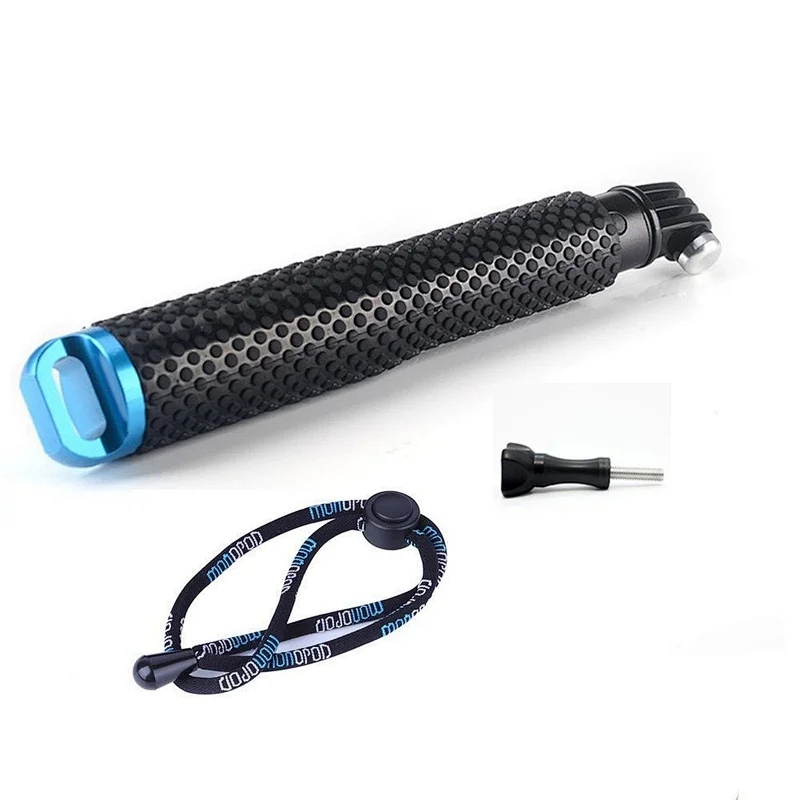 Kaliou Handheld Waterproof 19 Inch Monopod Selfie Stick for Go pro 7 6 5 4 3 2 1 Xiao yi SJ4000 SJ5000 Action Camera Smartphone