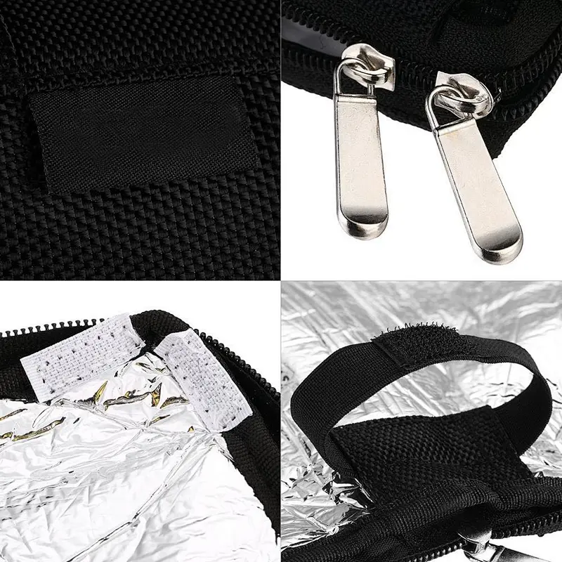 Four-in-one External flash reflector, soft box cover, beam light flash protection bag Storage bag