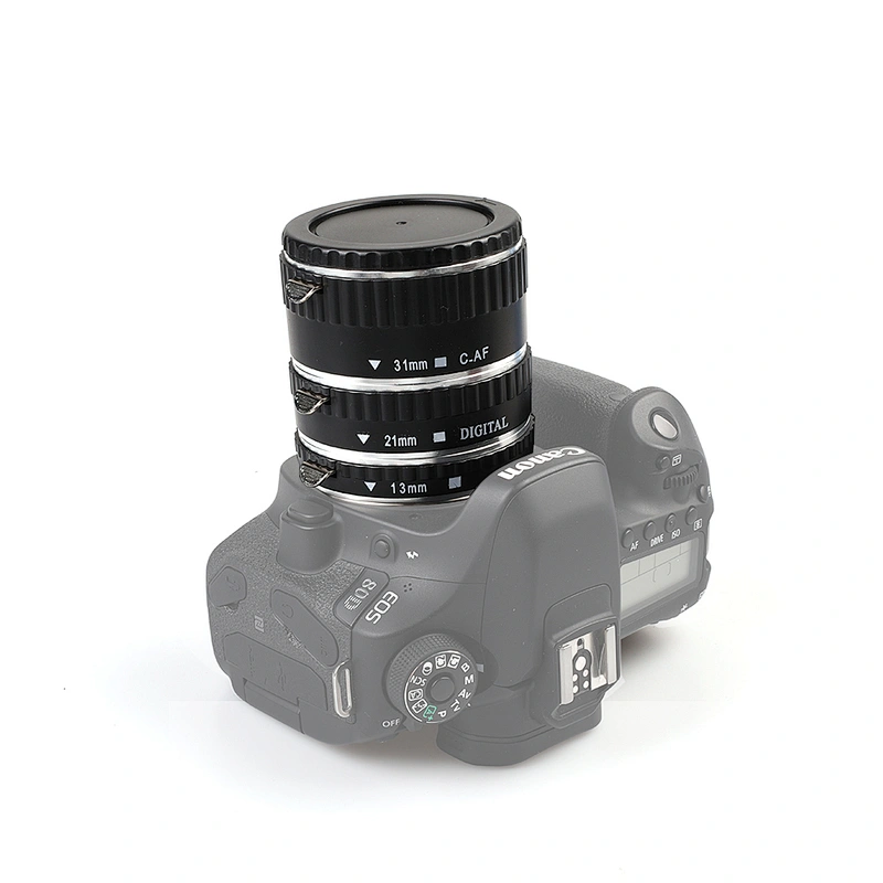 Kaliou 13mm,21mm Macro AF Auto Focus Automatic Aluminium Extension Tube Light Set  for Canon Digital SLR Cameras