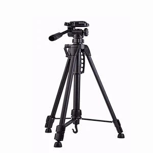 Tripod WF 3730 Aluminum Adjustable Flexible Tripod with Ball Head Gimbal Camera Stand Holder for Nikon/Canon/Smartphone