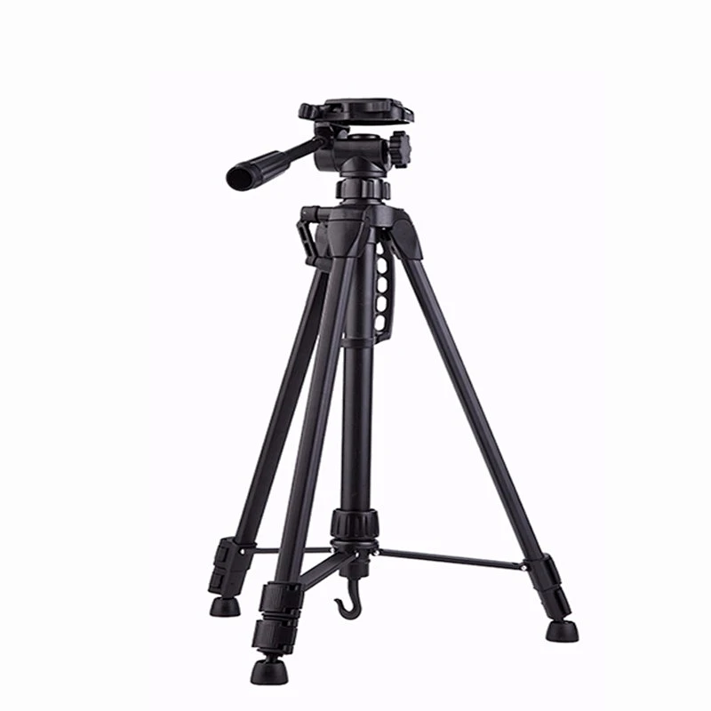 Tripod WF 3730 Aluminum Adjustable Flexible Tripod with Ball Head Gimbal Camera Stand Holder for Nikon/Canon/Smartphone