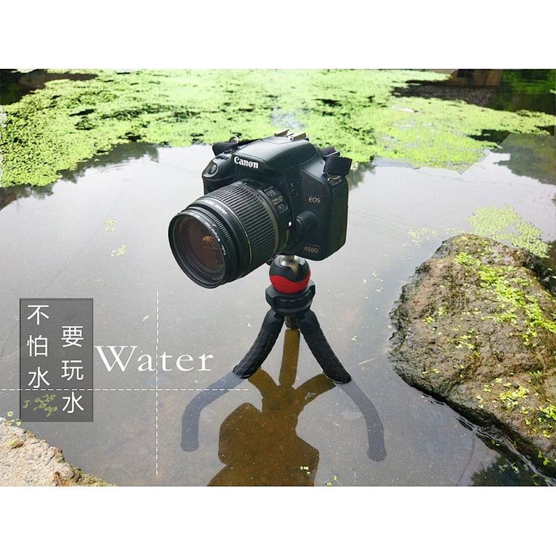 2018 NEW Arriving Mini Octopus Flexible Tripod , Sponge Mobile Phone Camera Tripod cell phone tripod mini selfie stick