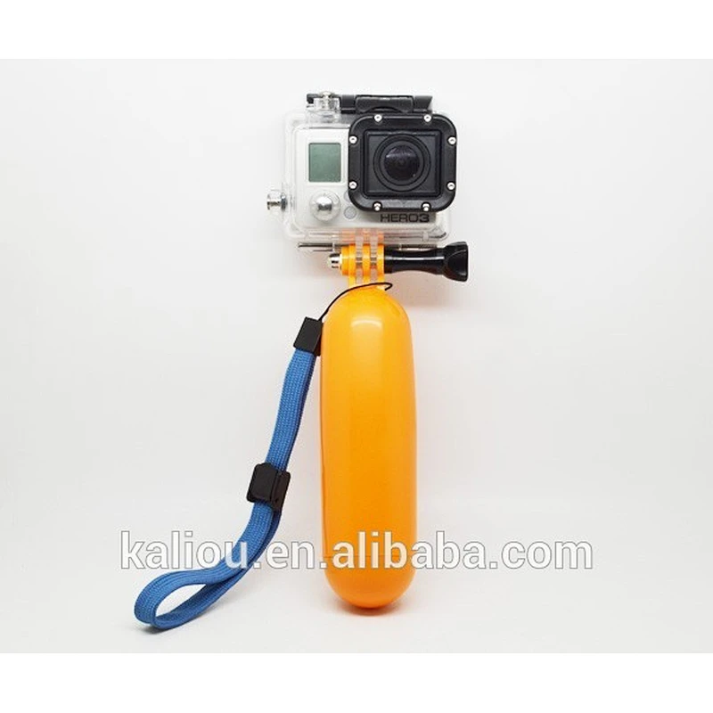 Hot Sale Camera Floaty bobber with strap and screw for Go pro 4/3+/3/2/1