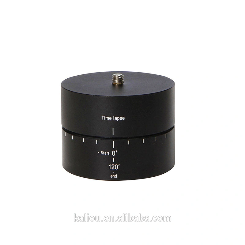 Kaliou Time Lapse Stabilizer 360 Degrees 60min Panning Rotating Time Lapse Stabilizer Tripod for GoPros/ Xiaoyi Cameras
