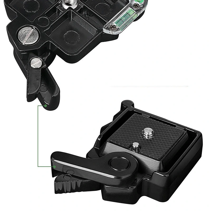 Quick Mount QR40 Clip Holder Camera Tripod Quick Release Plate QR-40 Holder Mount