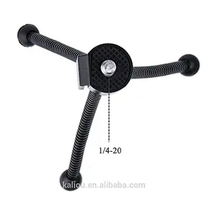 Wholesale Metal Portable Mini Desktop Selfie Tripod for Smartphone and Go Pro
