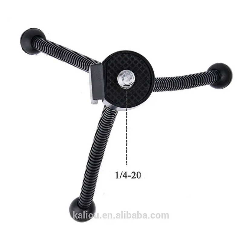 Wholesale Metal Portable Mini Desktop Selfie Tripod for Smartphone and Go Pro