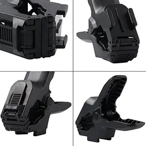Kaliou批发相机柔性鹅颈Go pro颚夹Flex夹具固定座，用于Go pro 7 6 5 4 3 2 1