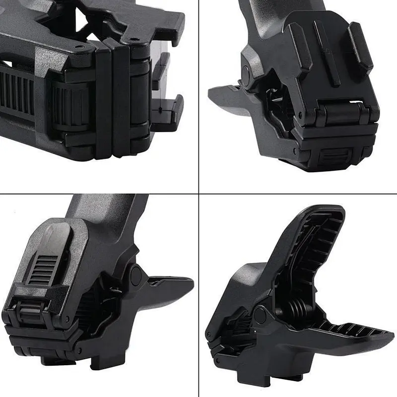 Kaliou批发相机柔性鹅颈Go pro颚夹Flex夹具固定座，用于Go pro 7 6 5 4 3 2 1