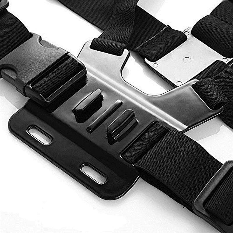 Kaliou Chest Strap mount belt for Goprohero 5 4 Action camera Chest Mount Harness for Go Pro SJCAMs SJ4000 sport cam fix