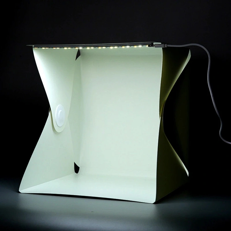Folding Mini Photograph USB LED Light Soft Box Photo Studio 30cm for DSLR digital video camera