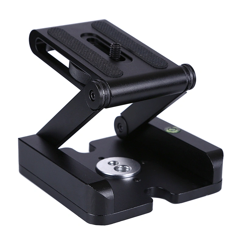 Folding Z Type Stand Holder Professional Tripod Kit Tilt Head Pan Ball Head Folding Desktop Compatible Camera Camcorder