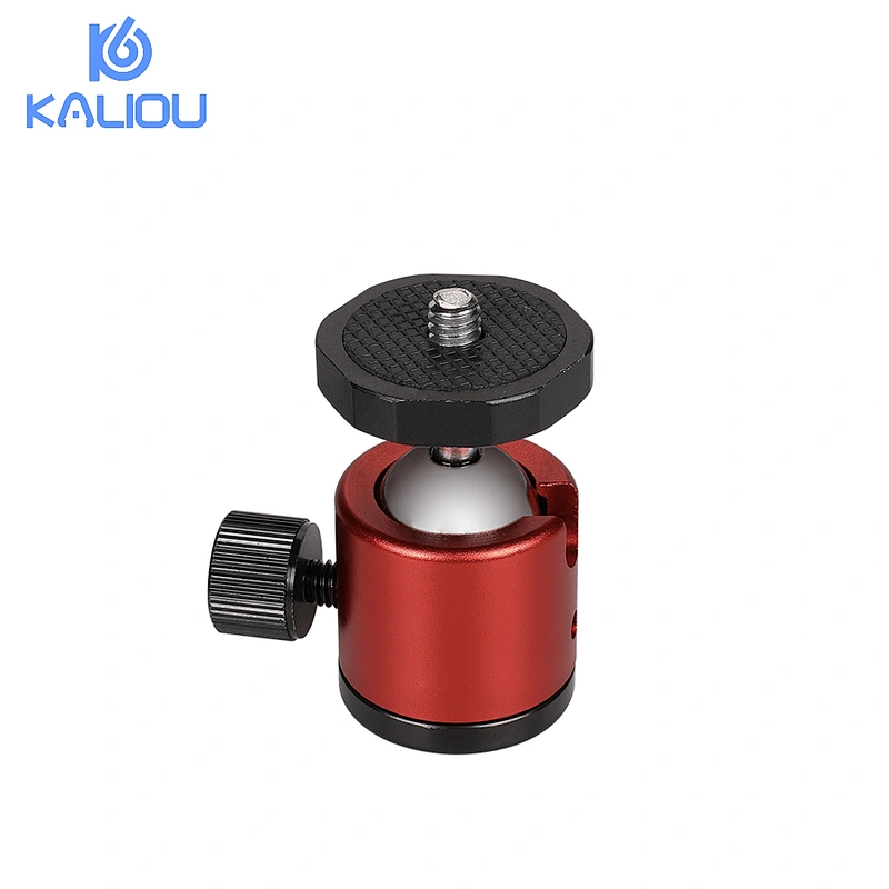 New arriving Universal rotating camera mount 1/4 Mini Ball Head Mount 360 Swivel DSLR DV Camera tripod ball head accessories