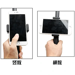 For GoPros APP Cell Mobile Phone Clip Bracket Holder Adapter Mount for Heros 6 5 4 3+ 3 SJCAMs SJ4000 Monopod Pole