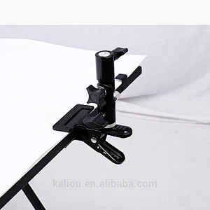 New Arrival Metal Big Spring Clamp Mount with Flash Bracket Stand for Camera Photo Studio or Backgrounds