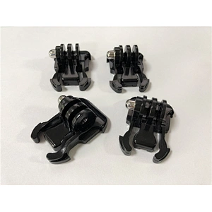 Kaliou Go pro Accessories Mount Adapter Horizontal Surface Quick Release Buckle Thumb Knob Screw For Go pro 76 5 4 3 2 Sj8 pro