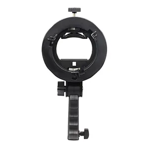 Kaliou Handheld Grip S-Type Bracket Bowens S Mount Holder for Speedlite Flash Snoot Softbox Beauty Dish Honeycomb