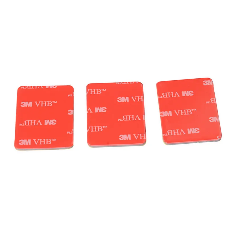 Wholesale High Quality 6 in 1 kit 3M 3pcs Flat 3pcs Curved Helmet Mount Adhesive Pads for Gopros HD Heros 1 2 3 3+ 4 5 6