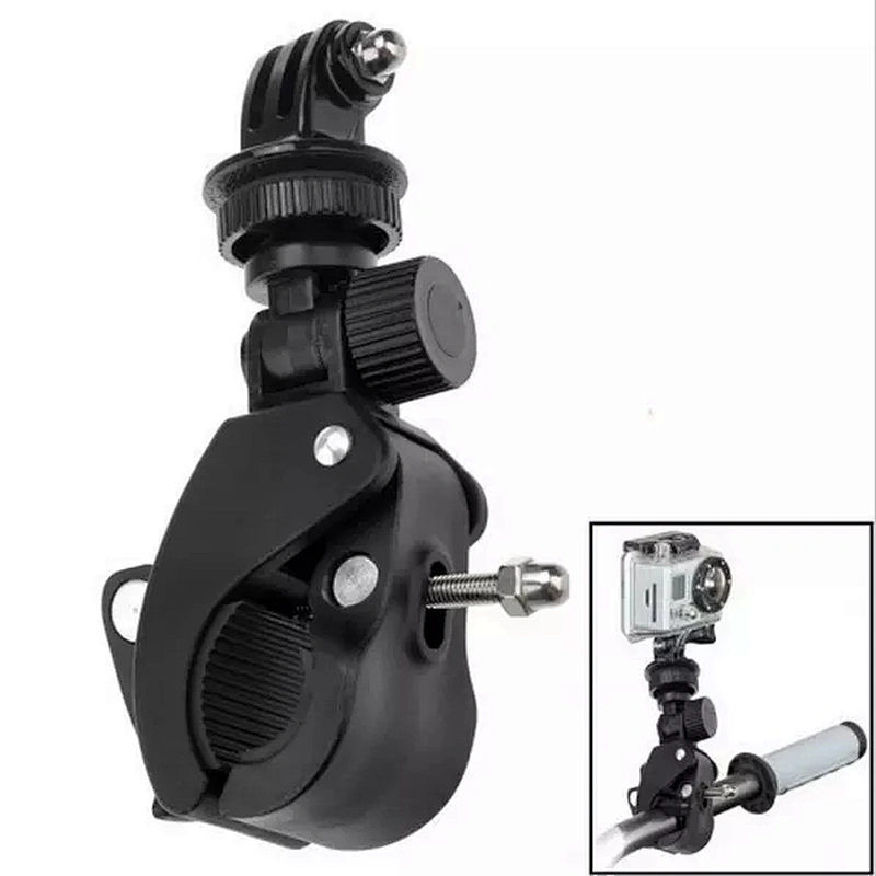 Custom Quick Release Bike Bicycle Handlebar Seatpost Mount Clamp with tripod adaptor for Gopros Hero4/3+/3/2/1SJ4000 Camera