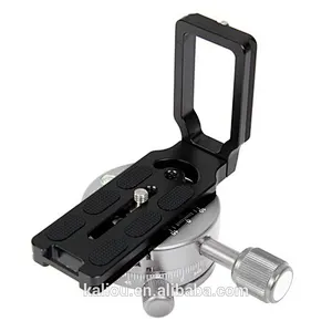 Universal MPU105 Quick Release L Plate Bracket for Camera Arca (black) V7J8