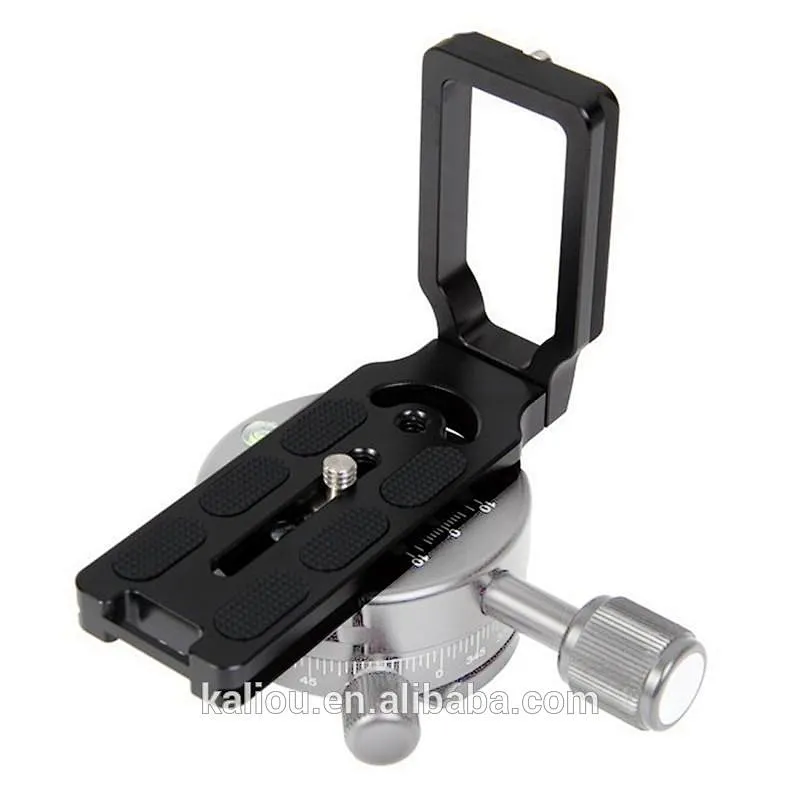 Universal MPU105 Quick Release L Plate Bracket for Camera Arca (black) V7J8