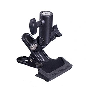 Photographic lamp holder E-type strong flash light holder clip E-clamp accessories wholesale