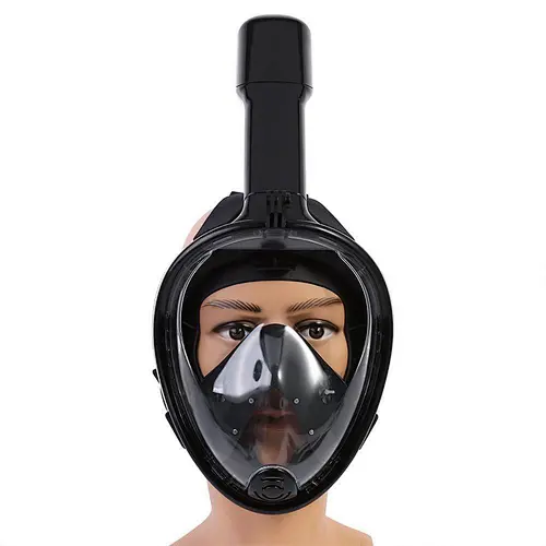 2018 Full Face Snorkeling Masks Panoramic View Anti-fog Anti-Leak Swimming Snorkel for Scubas Underwater Diving Mask