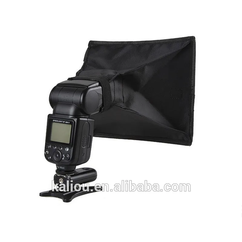 Factory direct sale Camera external flash light foldable Flash Diffuser camera top flashlight Softboxes 20*30/15*17/20cm/30cm