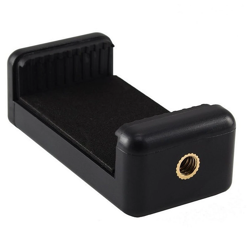 High quality tripod clip phone holder cell phone mount clamp for mobile phone camera