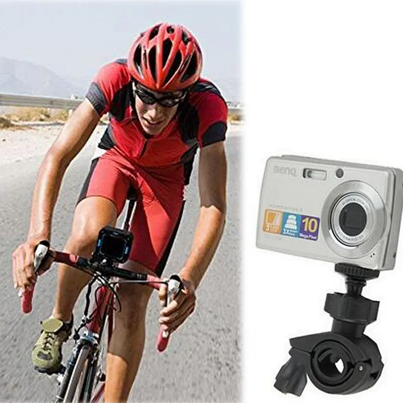 Bike clip O-type plastic bicycle stand clip with 1/4