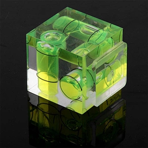 3D Triple 3 Axis Bubble Spirit Level with Hot Shoe Adapter for Brand C N P and all Cameras Clever Leveling Device