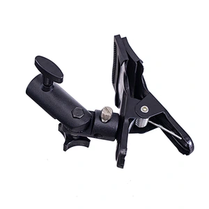 Photographic lamp holder E-type strong flash light holder clip E-clamp accessories wholesale