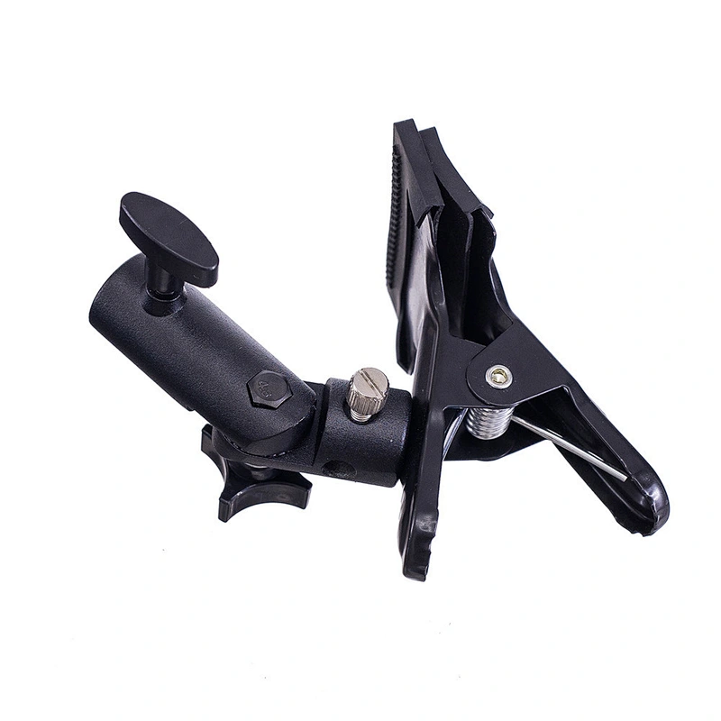 Photographic lamp holder E-type strong flash light holder clip E-clamp accessories wholesale