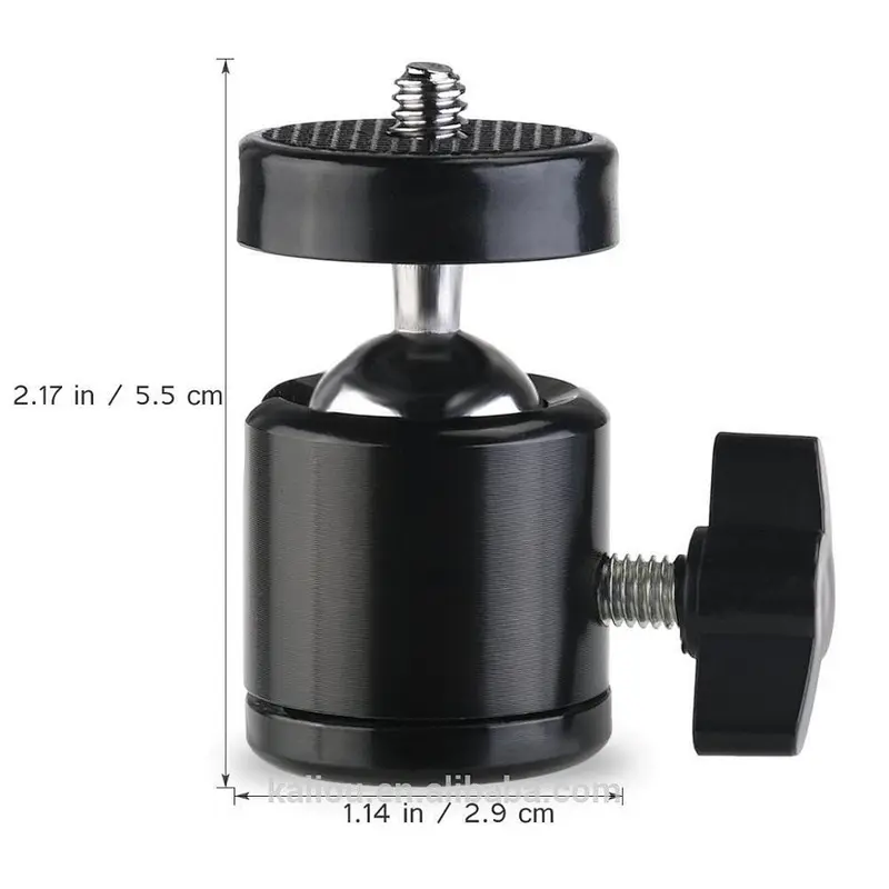 Camera Cold Shoe Light Tripod Bracket Holder Mount Q29 1/4