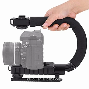 Manufacturer U Shape Handle Video Bracket Holder Camera Stabilizer