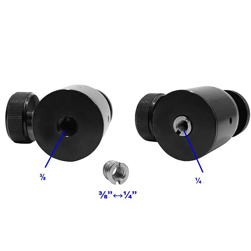 New Camera Tripod Head Q35 Mini Ball Head 3/8