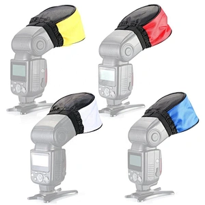 Mini Tiny Universal Top Flash Cover Diffuser Outer Flash Small Cover cloth multi-color soft box cover for Photography camera