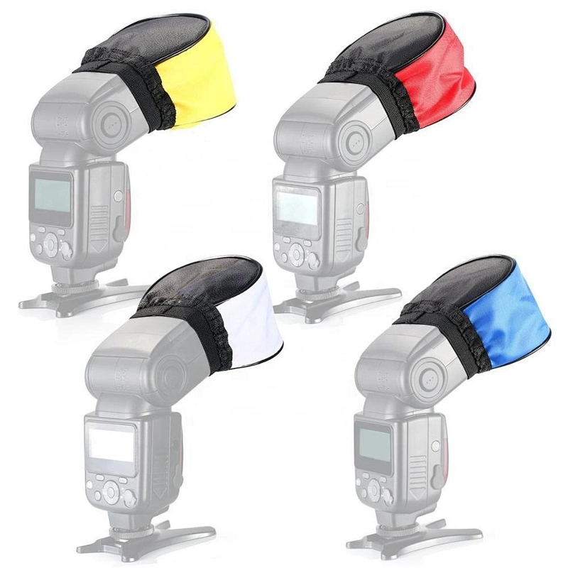 Mini Tiny Universal Top Flash Cover Diffuser Outer Flash Small Cover cloth multi-color soft box cover for Photography camera