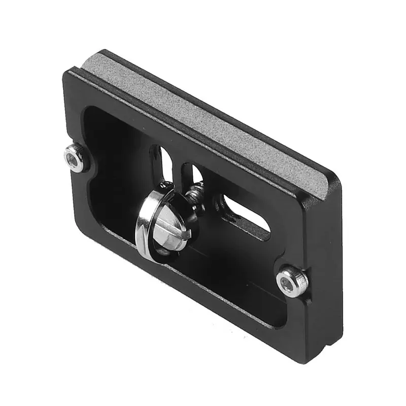 2018 Manufacturer Wholesale PU60 Aluminum best travel tripod ball bearing plate camera quick release plate accessories