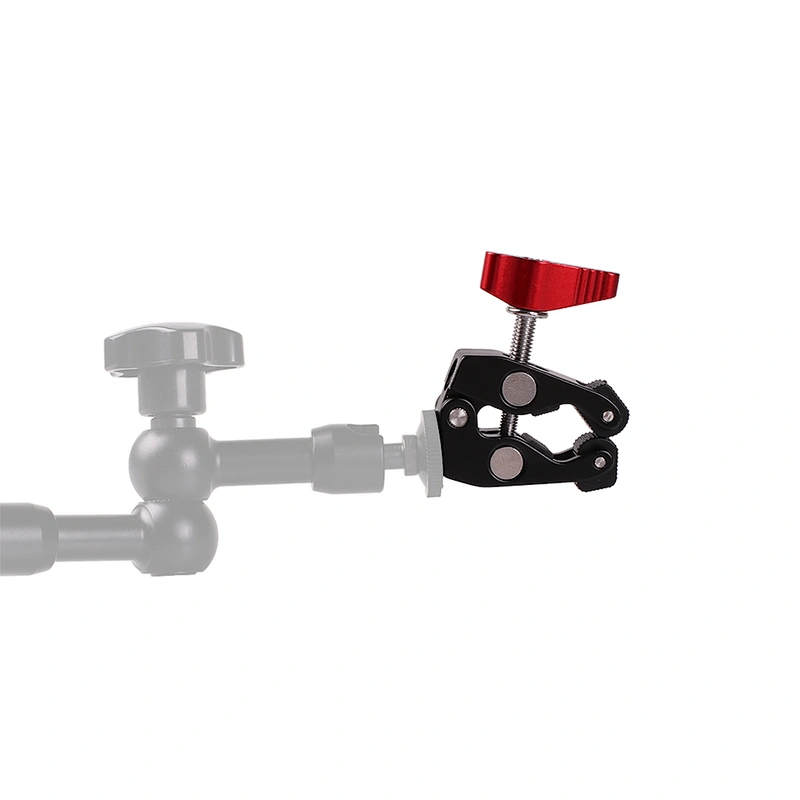 New Multi-function Ball Head Ball Mount Clamp + Magic Arm Super Clamp w/ 1/4