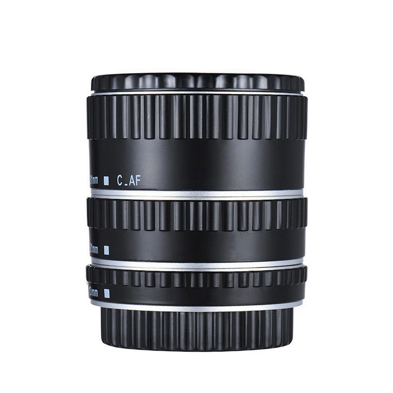 Kaliou 13mm 21mm 31mm Auto Focus Macro Extension Tube Set for Canon EF EF-S Lens Canon 700d t5i 7d 5d Black Red Silver color