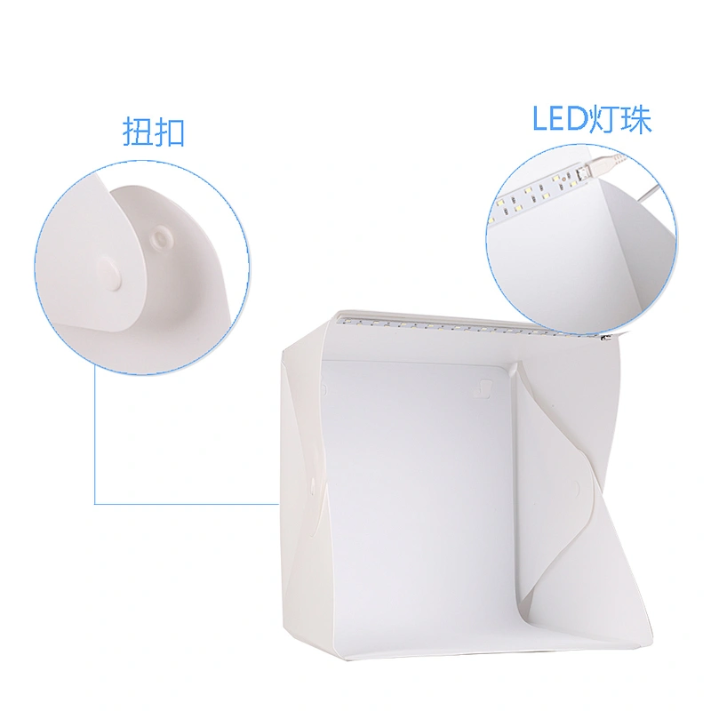 Kaliou Portable 20cm Professional Photo Light Box Portable Mini LED Softbox Flash diffuser